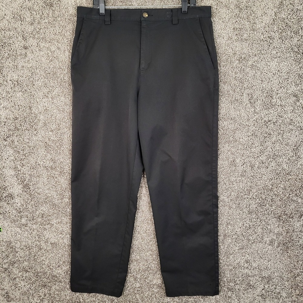 Adidas Alite Stretch‎ Golf Pants Mens 36x32 Black Polyester Trousers